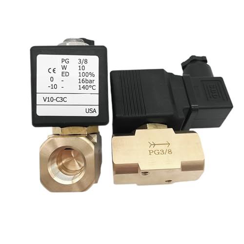 V10-C3C 220VAC Large Diameter Two-way Solenoid Valve VMI PG 3/8 Solenoid Valve For Twin Screw Granulator(V10-C3C PG 1-2,DC 24V) von XGUZRVGNV