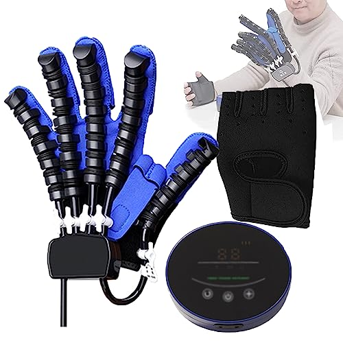 XGXHIN Rehabilitationsroboter Handschuhe, Orthesen Schlaganfall Handschiene Assistive Handschuhe, Handdysfunktionspatienten Fingergelenk Trainingsgerät von XGXHIN