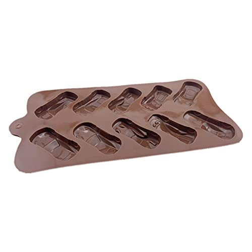 Autoform Schokoladenform Silikonform Plätzchenform Autoform Silicagel in Lebensmittelqualität Einfach zu entformen für die Herstellung von Kuchen, Mousse, Gelee, Fertiggerichten, Schokolade, Puddin von XGZ