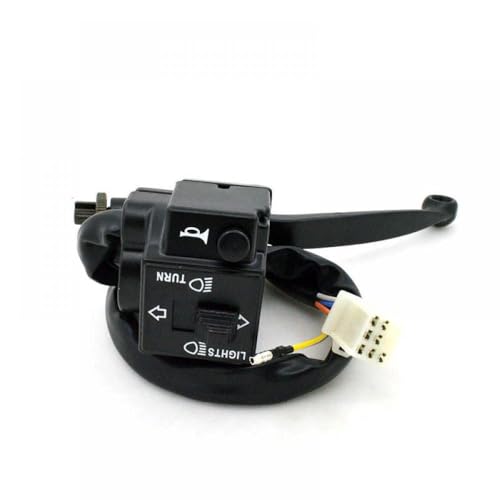 Startschalttaste mit dem Lenkersteuerungsschalter mit dem Kabelbaumkabelbaum kompatibel mit GS125 GN125 GS GN 125 Motorcycle Fits -Modelle(Left) von XGdEKA