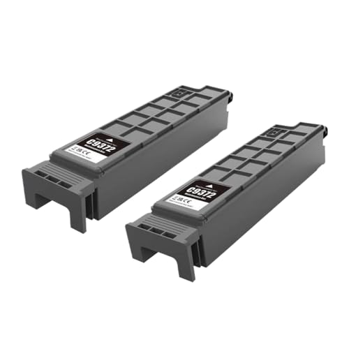 XGdEKA 1 bis 5pcs C9372 LM4MB1 Wartungspanzerbox kompatibel mit Belastung Enterprise AM-C400 AM-C550-Drucker Abfalltintenbehälter(C9372-2pcs) von XGdEKA