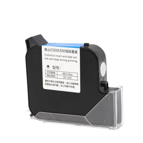 XGdEKA 25. 4mm Tintenpatrone Kompatibel mit Handheld -Drucker Eco -Lösungsmittel unsichtbare Tinte 600DPI Tragbares Ablaufdatum kompatibel mit Standarddruckern(25.4mm Yellow) von XGdEKA