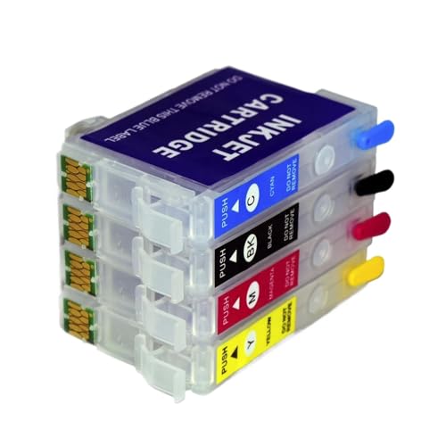 XGdEKA 4 Colors Leere Nachfüllkartusche mit Chip Mugbk Mugcmugm Mugy EW052A 452a kompatibel mit EW052A EW452A Druckerersatz Kompatibel mit Druckertintenpatrone(with ARC CHIP) von XGdEKA