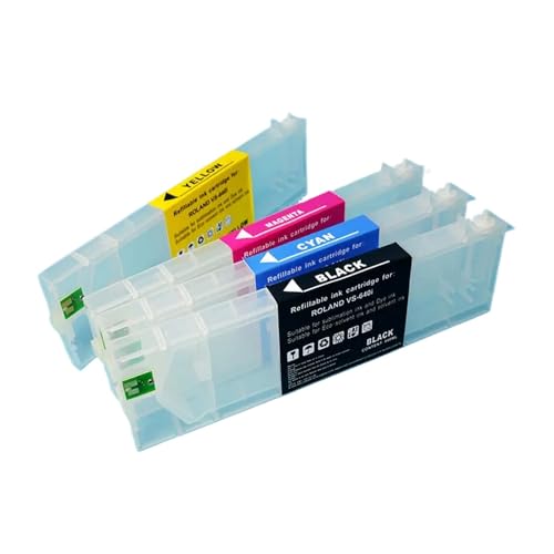 XGdEKA 440ml Eco-Sol Max Ersatz Inkträger ESL3 kompatibel mit Roland BN-20 Soljet Pro II SP-I-Serie-Drucker in 6 Farboptionen erhältlich(Light Cyan) von XGdEKA