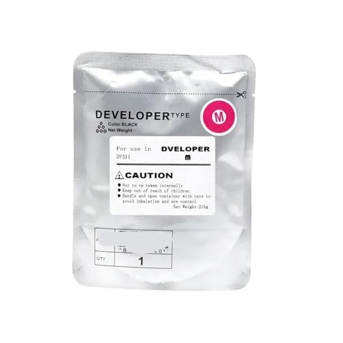 XGdEKA DV226 DV 226 kompatibles Entwicklerpulver Kompatibel mit C256 C287 C367 C266 C7222 C7226 kompatibel mit ausgewählten Druckermodellen(DV226-M) von XGdEKA