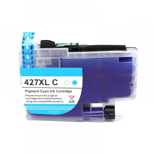 XGdEKA Kompatible Tintenpatrone 4Color LC427 LC427XL Kompatibel mit HL-J6010DW MFC-J5955DW MFC-J6955DW MFC-J6957DW MFC-J6959DW-Drucker(C-1PCS) von XGdEKA
