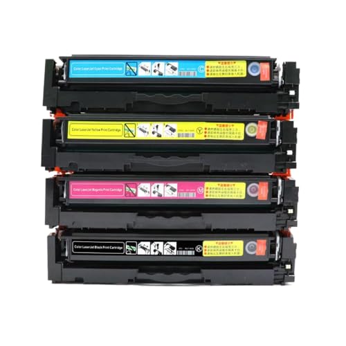 XGdEKA Kompatible Tonerpatronen-CRG055 CRG-055 Kompatibel mit LBP663CDN MF746CX MF742CDW MF664CX MF744 MF740C MF741CDW CRG-055K-Drucker(CRG055 with chip-4pc) von XGdEKA