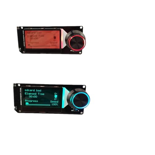 XGdEKA Mini12864 LCD -Display -Bildschirm 128x64 5V mit SD -Kartensteckplatzkompatibel mit Marlin -Firmware Kompatibel mit DIY 3D -Drucker -Skrs -Zubehör(D) von XGdEKA