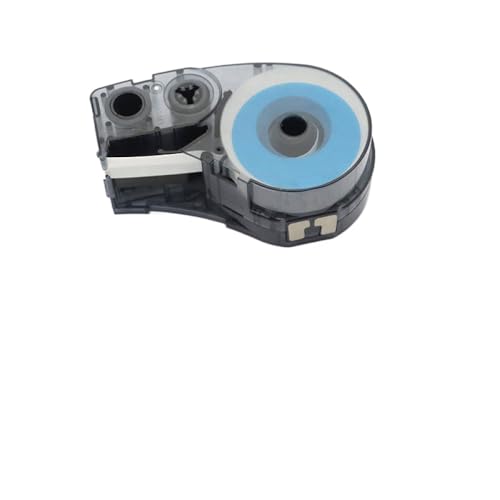 XGdEKA Selbstlaminierende Etikett M21 1000 427 Patronen -Tag 25. 4mm 1 Zoll Breite 4. 27m Länge Schwarz auf Weiß funktioniert mit BMP21 Plus kompatibler Drucker(10pcs M21-1000-427) von XGdEKA
