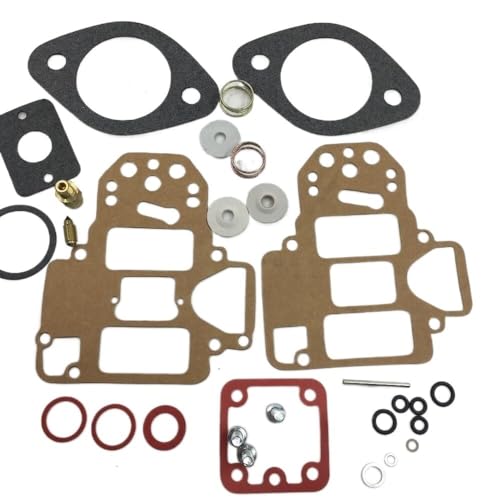 XGdEKA Vergaserdichtungs-Reparatursatz, kompatibel mit 40DCOE 45DCOE Weber DCOE-Vergasern, abgestimmtes Kit von XGdEKA