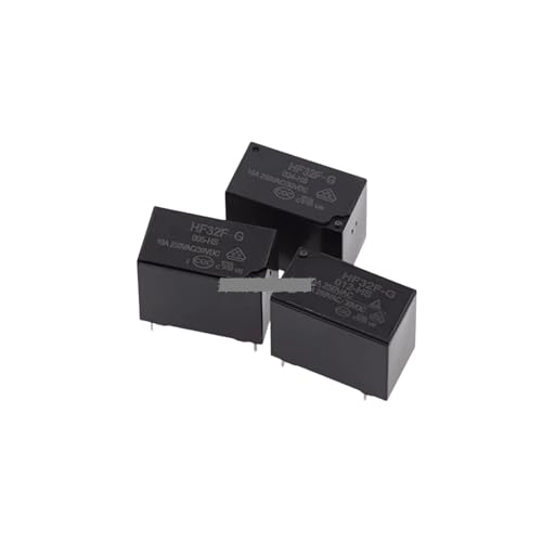 XHAJCSJWGD 10PCS Relay HF32F-G-005-HS 5VDC 10A 4PIN JQX-32F-G von XHAJCSJWGD