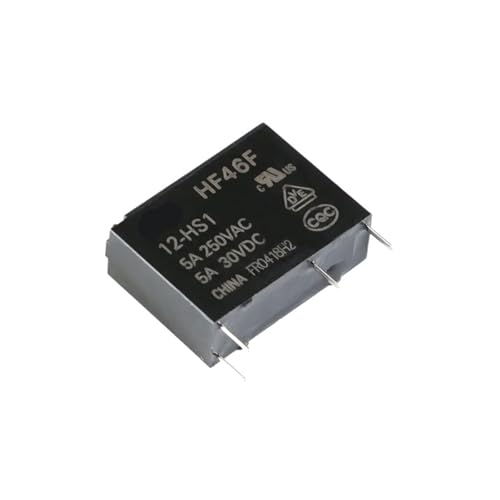 XHAJCSJWGD 5Pcs Relay HF46F-012-HS1 (12V) 5A 4PIN 12V von XHAJCSJWGD