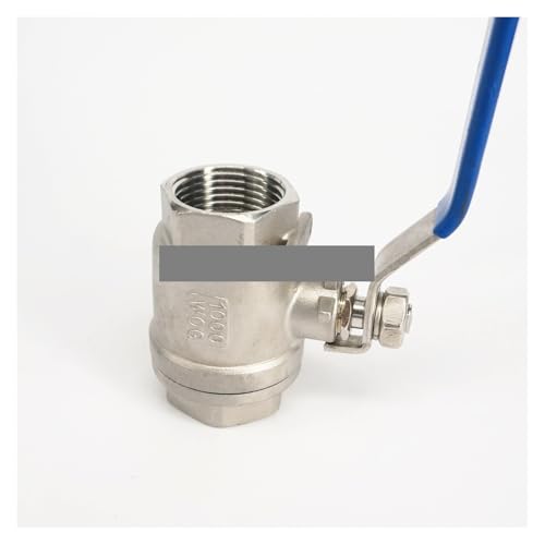 XHAJCSJWGD DN25 1" BSP Female Thread Full Bore 304 Stainless Steel 2-Piece Type Ball Valve Oil Water air 229 PSI von XHAJCSJWGD