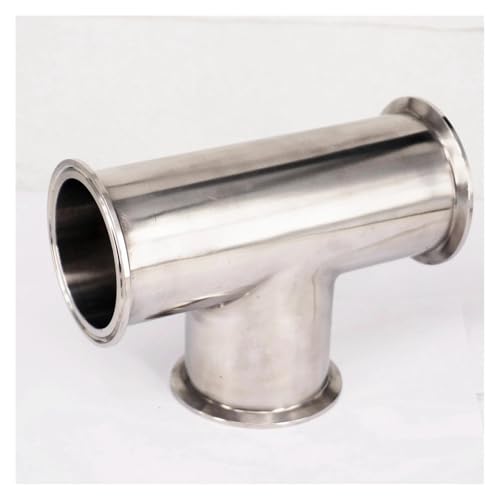 XHAJCSJWGD Fit Tube O.D 63mm Tri Clamp 2.5" Ferrule Tee 304 Stainless Steel Connector Pipe Fitting XHAJCSJWGD Fit Tube O.D 63mm Tri Clamp 2.5" Ferrule Tee 304 Stainless Steel Connector Pipe Fitting von XHAJCSJWGD