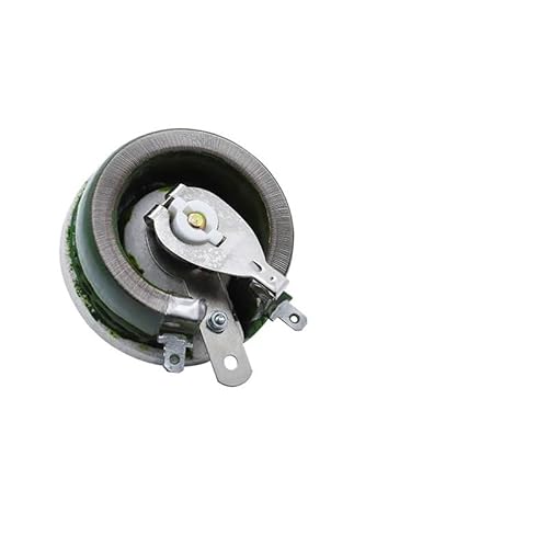 XHAJCSJWGD High-Power Green Transistor Rotation Variable Winding Resistor Bc1-50W Disc-Shaped Adjustable Resistor Sliding Transistor Max 5R von XHAJCSJWGD