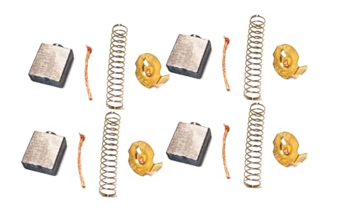 (4 Stück) Kohlebürsten 1619P02870 passend für Bosch GWS7-100ET GWS7-115E GOP250 von XHBAN