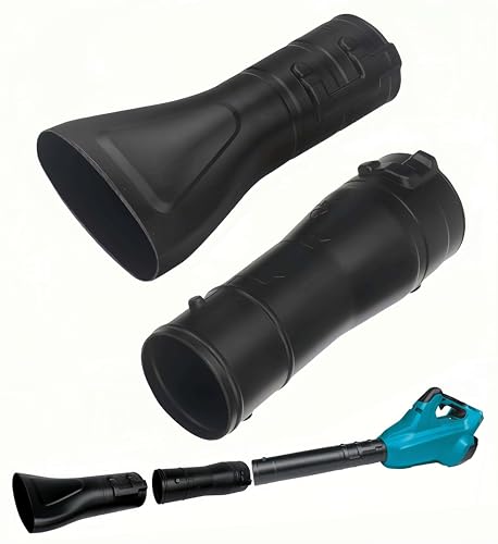 191L13-5 191B21-6 Gebläsedüsenadapter & 197889-6 Flachenddüsenaufsatz-Set für Makita Gebläse XBU02Z - Makita X2 36V Handgebläse & XBU03-18V bürstenloses Akku-Gebläse von XHBAN