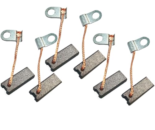 D142 Carbon brushes suitable for starter motor Yamaha AT1 AT3 CT1 CT2 CT3 U7 DT125 RD200 (6 pcs) von XHBAN
