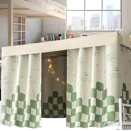 XHCTNN Bettvorhang Hochbett Etagenbett Blackout VorhäNge Bettzelt Schlafsaal BettvorhäNge(B,59"-1pc) von XHCTNN