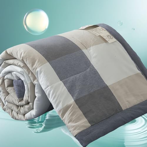 XHCTNN Sommer Sommerdecke Sommer Quilt Dünne Weich Sommerdecke Plaid Mehrere Farben und Größen(F,200 * 230cm/79"x91") von XHCTNN