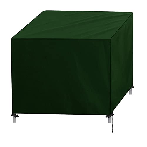 Gartenmöbel Abdeckung, 420D Oxford Wasserdicht Winddicht UV-Beständiges Gartenmöbel Schutzhülle, Mit Vier-Eck-Schnalle - Grün (90 x 90 x 90 cm) von XHDZSW