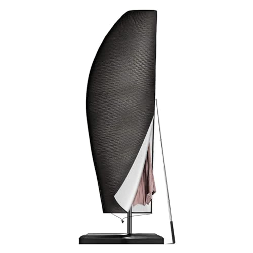 SchutzhüLle Sonnenschirm Wasserdiht, Outdoor Sonnenschirm Abdeckung mit Stab Winddicht Uv-Anti, 210D Oxford SonnenschirmhüLle Ampelschirm HüLle (265x70x40/50cm) von XHDZSW