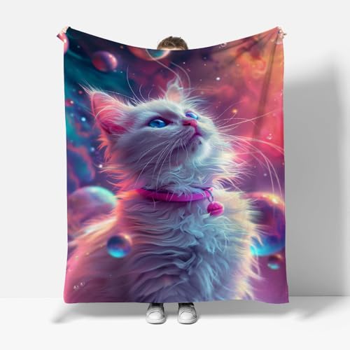 Kuscheldecke Weich Warm Flauschige Decke Flanell Fleecedecke Druck Hauskatzen Wohndecke Überwurfdecke - 70x100cm Kuscheldecke Weich Warm Flauschige Decke Flanell Fleecedecke Druck Hauskatzen Wohndecke Überwurfdecke - 70x100cm von XHENTAI