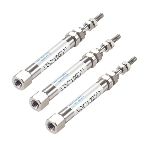 XHFTFNLTI 1 Stück PSB6/CDJ2B6/10/16-5X10X15X20X25X30-S Zylinder, einfachwirkender Edelstahl-Mini-Zylinderhub 5 mm (Bohrung 16 mm (CJ2B), Hub 5 mm von XHFTFNLTI