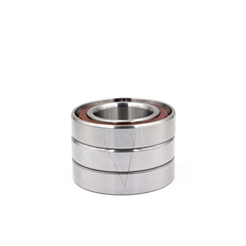 XHFTFNLTI 1 x Präzisions-Werkzeugmaschinen-Unterstützung, Schrägkugellager Triple 71800 71801 71802 71803 71804 71805 71806 71807 71808 P4 (Farbe: C, Größe: P4-TP4-TBT-71802 15X2) 4 x 5 mm von XHFTFNLTI