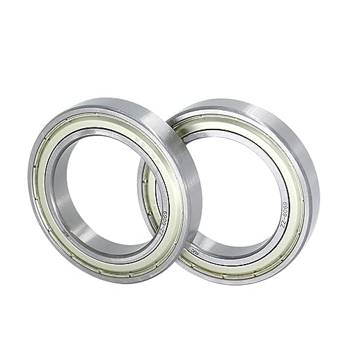XHFTFNLTI Bimetalldichtungsschild, Mikro-Rillenlager, 1 Stück, 16008ZZ 40 x 68 x 9 mm Rillenkugellager (16010-ZZ 50 x 80 x 10) von XHFTFNLTI