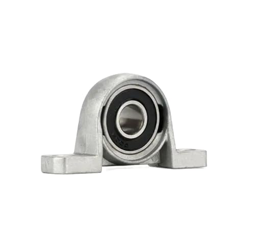 XHFTFNLTI Bimetalldichtungsschild, Mikro-Rillenlager, 2/5/10 Stück KP08 KP000 KP001 KP002 KP003 KP004 KP005 KP006 Bohrung Kugelwelle Kugelrolle montiertes Kissen (KP001 ID 12 mm 10 Stück) von XHFTFNLTI