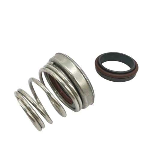 XHFTFNLTI Hardware Fittings SiC SiC FKM 155-10 11 12 13 16 17 18 19-45 mm, mechanische Wellendichtring mit Einzelspulenfeder-Umwälzung, Wasserpumpe, Gleitringdichtung (33 mm) von XHFTFNLTI
