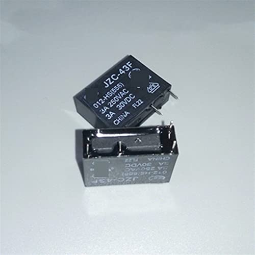 XHFTFNLTI Leistungsrelais, Jzc-43f-012-hs, 4-polig, offen, 3 A, 12 V Gleichstrom, 1 Stück von XHFTFNLTI