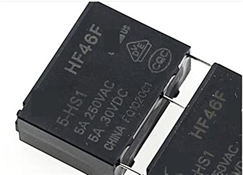 XHFTFNLTI Relais Hf46f-005 012 024-hs1 5 V, 12 V, 24 V, eine Gruppe, normalerweise offen, 4-polig, 1 Stück (HF46F-12-HS1) von XHFTFNLTI