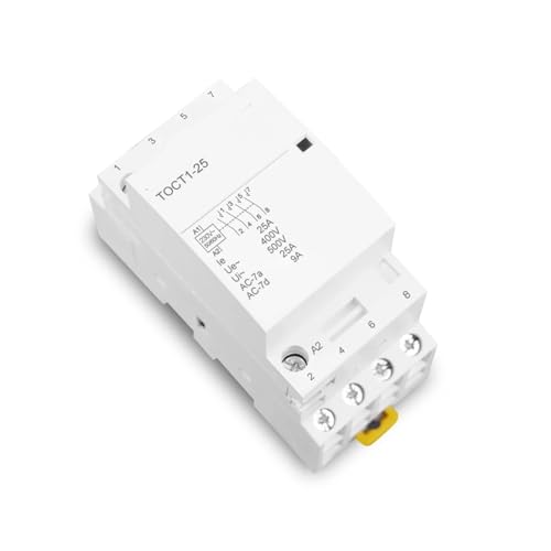 XHFTFNLTI TOCT1 4P 25A 2NC 2NO 220V/230V 50/60HZ DIN-Schiene Haushalt AC Modularer Schütz (2no2nc, 110V) von XHFTFNLTI