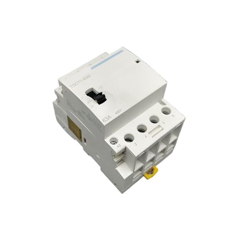 XHFTFNLTI TOCT1 4P 63A 220V/230V 50/60HZ DIN Rail Haushalt AC Modularer Schütz mit manuellem Steuerschalter 4NO oder 2NO 2NC oder 4NC (4NO) von XHFTFNLTI