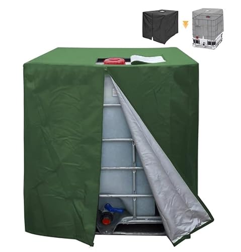 275-Gallonen-IBC-Tankabdeckung 1000L IBC Tankabdeckung Staubdichte Abdeckung for Wasserfässer Abdeckung for Wasserfässer Sunshade Wasserdichte Schutzhaube Garten-Regenwassertank-Abdeckung 210D Oxford- 275-Gallonen-IBC-Tankabdeckung 1000L IBC Tankabdeckung Staubdichte Abdeckung for Wasserfässer Abdeckung for Wasserfässer Sunshade Wasserdichte Schutzhaube Garten-Regenwassertank-Abdeckung 210D Oxford- von XHHBS