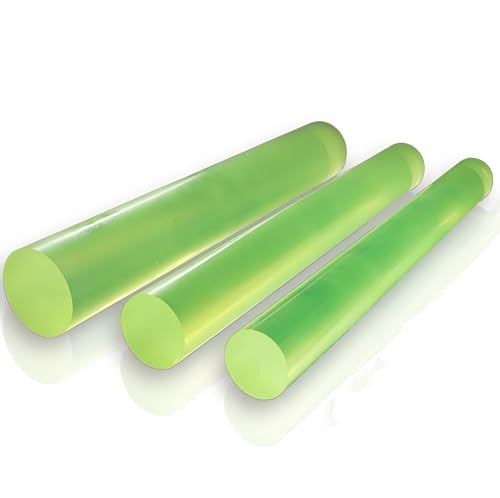 Polyurethane Rod PU Sheet Rubber Plate Vibration Damper Oil Proof Plate 1MM to 30MM Thickness(Dia35mmH500mm) von XHHBS