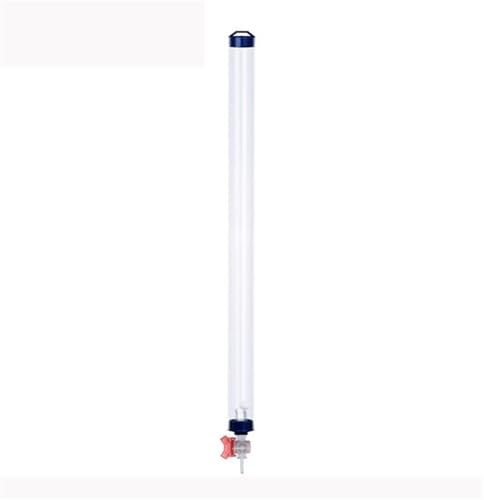Ultraleichter PVC-Flüssigkeitsprobenehmer mit einstellbarem Ventil, 0,25 l/0,5 l/1 l Wasserproben-Sammelröhrchen, Wasserprobenröhrchen mit Schwerkraft-Wasserstopperkugel(Blue(250ml),8 Pieces) von XHHBS