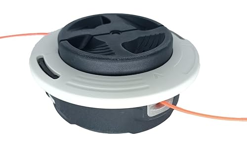 XHHKJGS C26-2 Dual Line Trimmerkopf ersetzt 4002 710 2169 für Stihl FS55 FS55R FS56 FS56RC FS70 FS70R FS80 FS85 FS90 FS90R FS91 FS91R FS94 FS94R FS110 FS111R FS111RR X FS120 FS130 Rasentrimmer von XHHKJGS