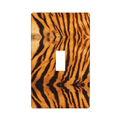 Tiger Streifenmuster Steckdosenabdeckung Wandpaneel Schalter-Panel Raumdekoration Wandpaneel von XHLXZYM