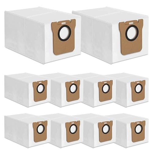 10 Stück Staubbeutel für Dreame L10 Ultra L10s Ultra L20 Ultra, 2.5L Großer Kapazität Staubsaugerbeutel Beutel Ersatzteil Zubehör für Dreame L20 Pro X20 X20 Pro X10+ X10 Plus S10 S10 Plus von XHNKEG