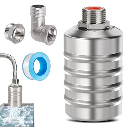Schwimmerventil, Automatische Wasserstandsregelung Edelstahl Wasserstandsregelventil 3/4 Zoll Automatische Schwimmerventil für Wassertank Pool Wasserstand Schwimmerventil, Automatische Wasserstandsregelung Edelstahl Wasserstandsregelventil 3/4 Zoll Automatische Schwimmerventil für Wassertank Pool Wasserstand von XHNKEG