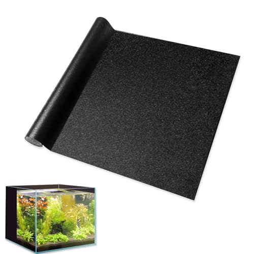 XHNKEG Aquarium Folie Selbstklebend, Aquarium Rückwandfolie 200x40cm PVC Statisch Haftender Hintergrund Schwarzer Zuschneidbar für Aquarium Rückwand Terrarium Rückwand XHNKEG Aquarium Folie Selbstklebend, Aquarium Rückwandfolie 200x40cm PVC Statisch Haftender Hintergrund Schwarzer Zuschneidbar für Aquarium Rückwand Terrarium Rückwand von XHNKEG