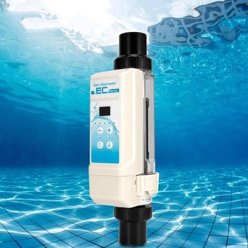 Chlor-System im Salzwasserbecken Automatische Reinigung des Chlorerzeugers im Salzwasser, Chlorerzeuger im Pool Chlorator für Wellnesspool (35M3/8g/h) von XHSMYXGS