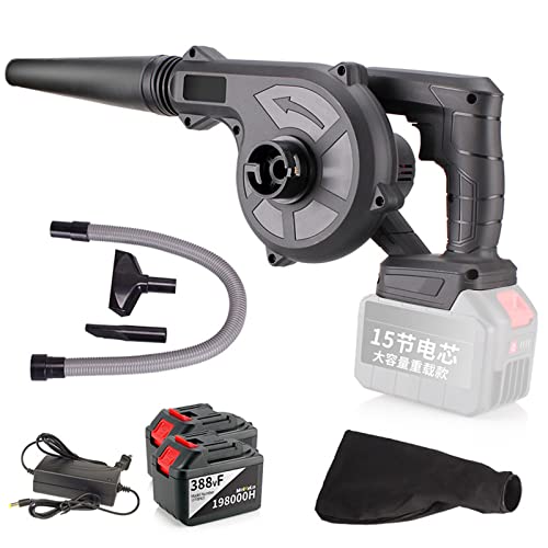 XHSMYXGS Kabelloser Laubbläser, elektrischer Laubsauger 2 in 1, Handbläser mit variabler Geschwindigkeit, Hof-Salon XHSMYXGS Kabelloser Laubbläser, elektrischer Laubsauger 2 in 1, Handbläser mit variabler Geschwindigkeit, Hof-Salon von XHSMYXGS