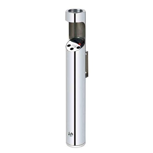 Standaschenbecher Wandmontierte Aschensäule aus Edelstahl for den Außenbereich, Zigarettenkippen-Sammlung aus Eisen, Mülleimer for Raucherbereiche, kann befestigt werden Aschenbecher für Draußen von XHURWDZ643KM