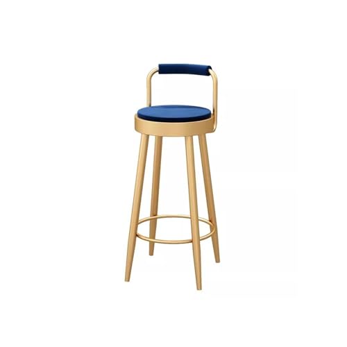 XHURWDZ643KM Barhocker Barstühle, leichte Luxus-Stühle mit Rückenlehne, umgedrehte Haushaltsstühle, hohe Hocker for die Rezeption, minimalistische Barstühle Barstühle von XHURWDZ643KM
