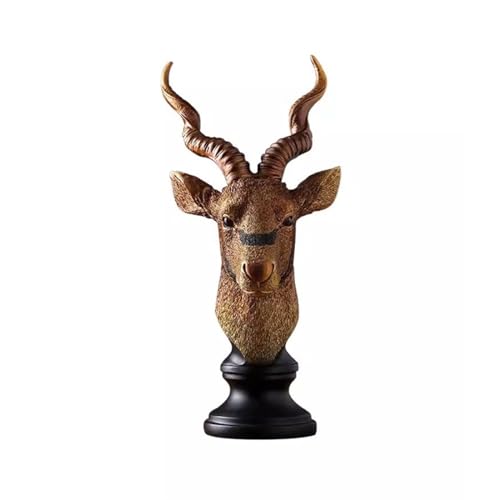 XHURWDZ643KM Desktop-Skulptur, exquisites Hirsch-Ornament, Zuhause, Wohnzimmer, Eingangsbereich, Schreibtischdekoration, Einweihungsgeschenk, Handwerk, Statue, Dekoration XHURWDZ643KM Desktop-Skulptur, exquisites Hirsch-Ornament, Zuhause, Wohnzimmer, Eingangsbereich, Schreibtischdekoration, Einweihungsgeschenk, Handwerk, Statue, Dekoration von XHURWDZ643KM