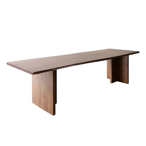 XHURWDZ643KM PC-Schreibtisch aus massivem Holz, groß, modern, schlicht, for das Home-Office, Arbeitszimmer, Schreibtisch, Esstisch(M) von XHURWDZ643KM